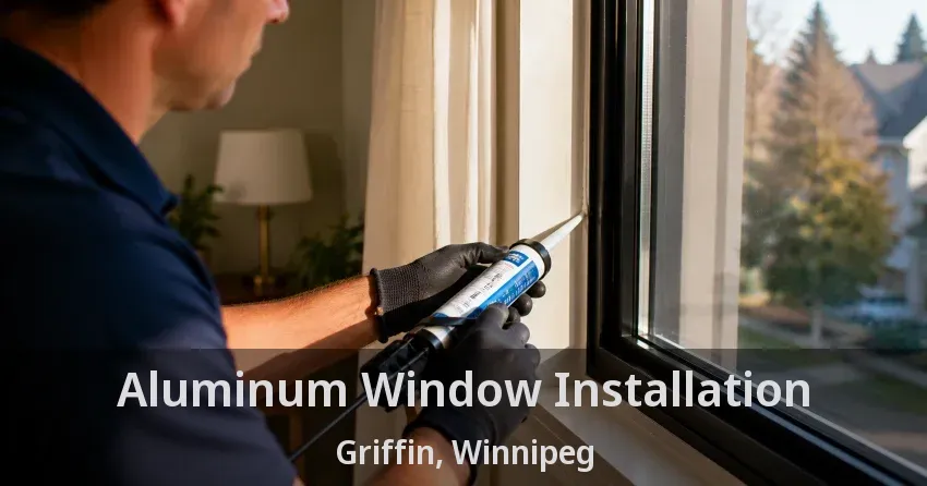 Aluminum Window Installation Griffin, Winnipeg - MB