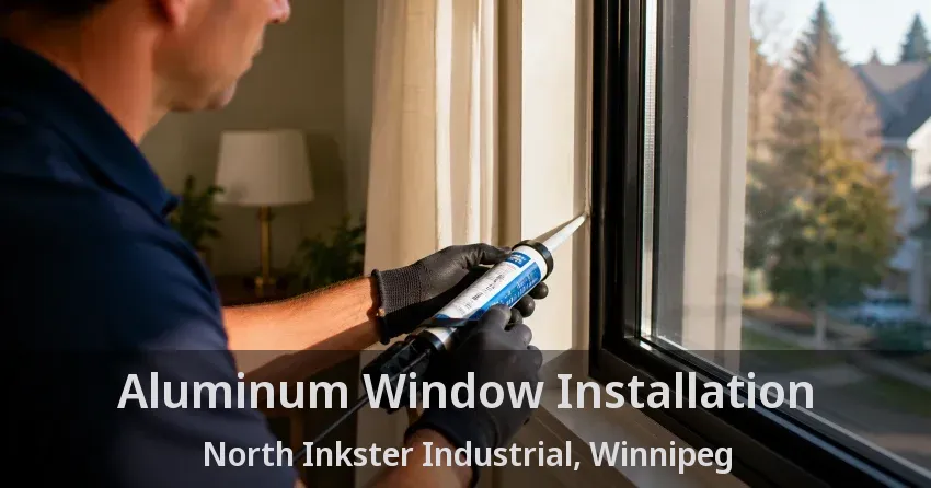 Aluminum Window Installation North Inkster Industrial, Winnipeg - MB