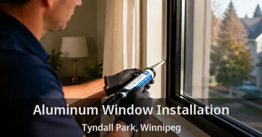Aluminum Window Installation Tyndall Park, Winnipeg - MB