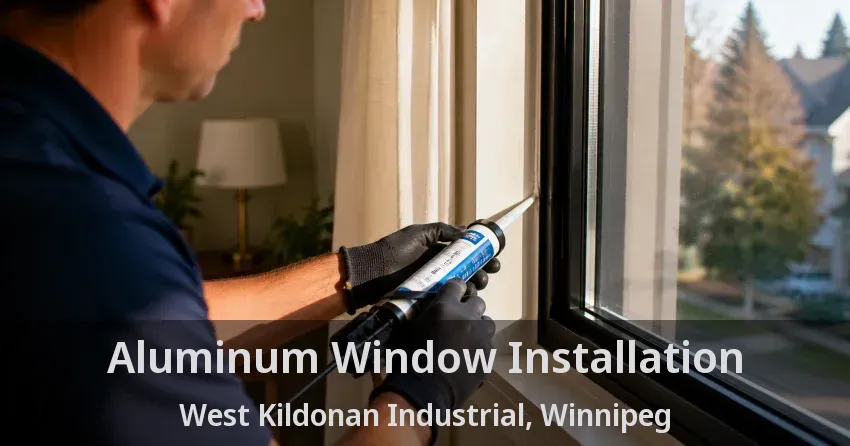 Aluminum Window Installation West Kildonan Industrial, Winnipeg - MB
