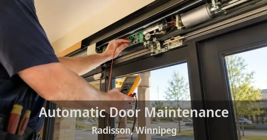 Automatic Door Maintenance Radisson, Winnipeg - MB
