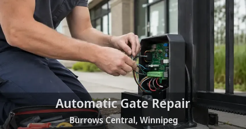 Automatic Gate Repair Burrows Central, Winnipeg - MB