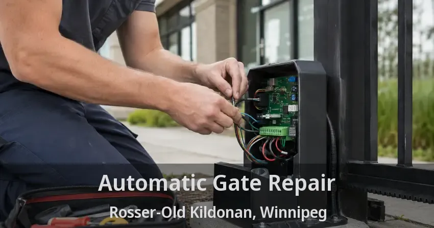 Automatic Gate Repair Rosser-Old Kildonan, Winnipeg - MB