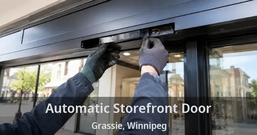 Automatic Storefront Door Grassie, Winnipeg - MB