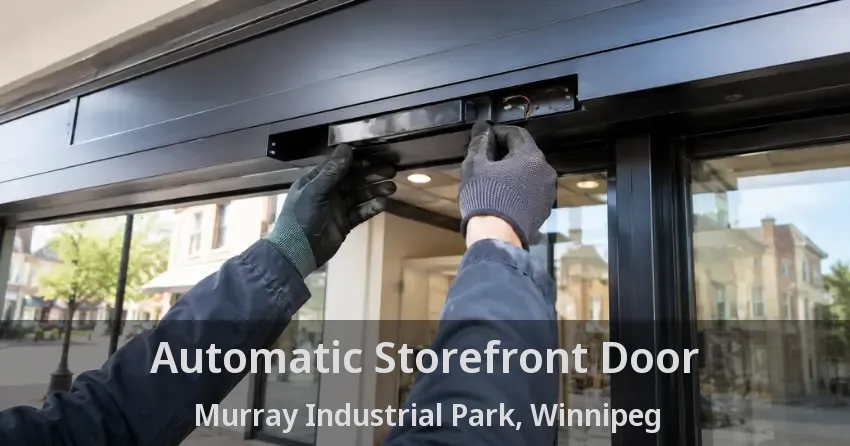 Automatic Storefront Door Murray Industrial Park, Winnipeg - MB