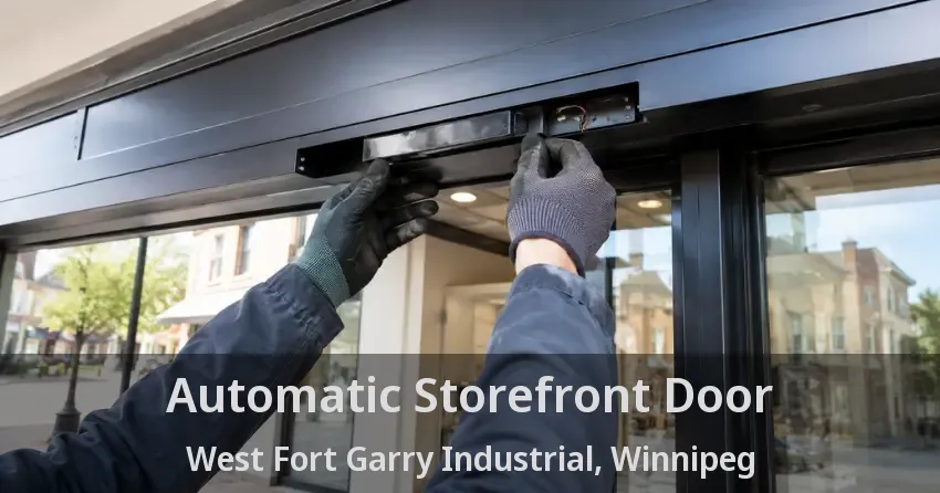 Automatic Storefront Door West Fort Garry Industrial, Winnipeg - MB