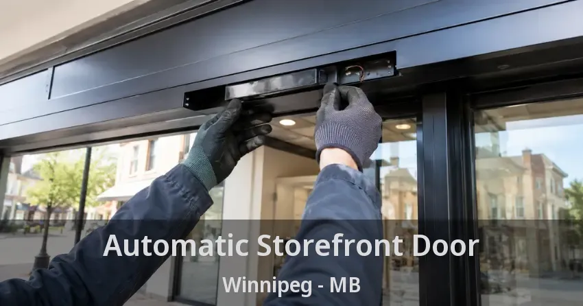 Automatic Storefront Door Winnipeg - MB