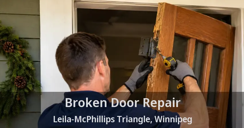 Broken Door Repair Leila-McPhillips Triangle, Winnipeg - MB