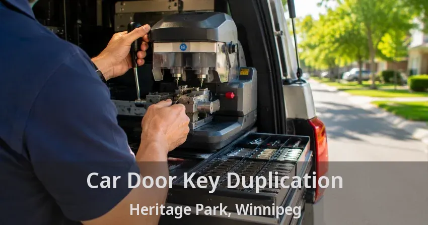 Car Door Key Duplication Heritage Park, Winnipeg - MB
