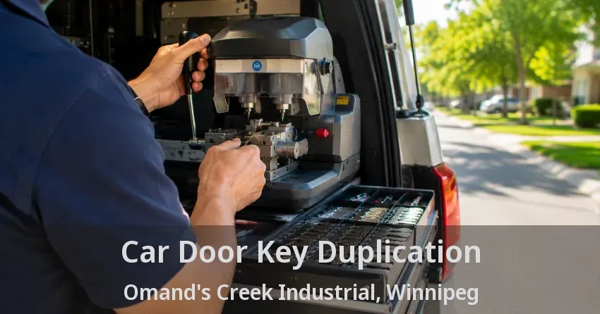 Car Door Key Duplication Omand's Creek Industrial, Winnipeg - MB