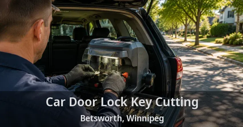 Car Door Lock Key Cutting Betsworth, Winnipeg - MB