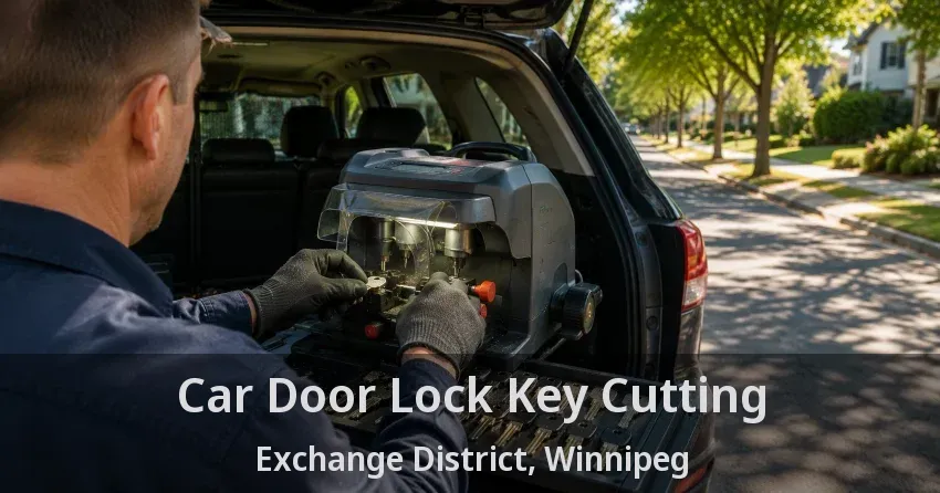 Car Door Lock Key Cutting Exchange District, Winnipeg - MB