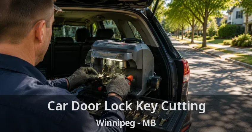 Car Door Lock Key Cutting Winnipeg - MB