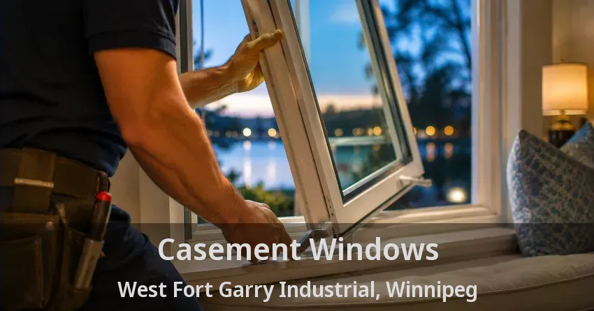 Casement Windows West Fort Garry Industrial, Winnipeg - MB