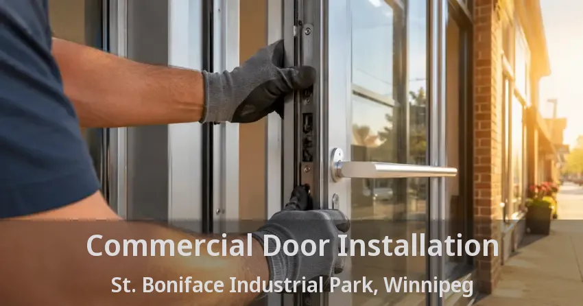 Commercial Door Installation St. Boniface Industrial Park, Winnipeg - MB