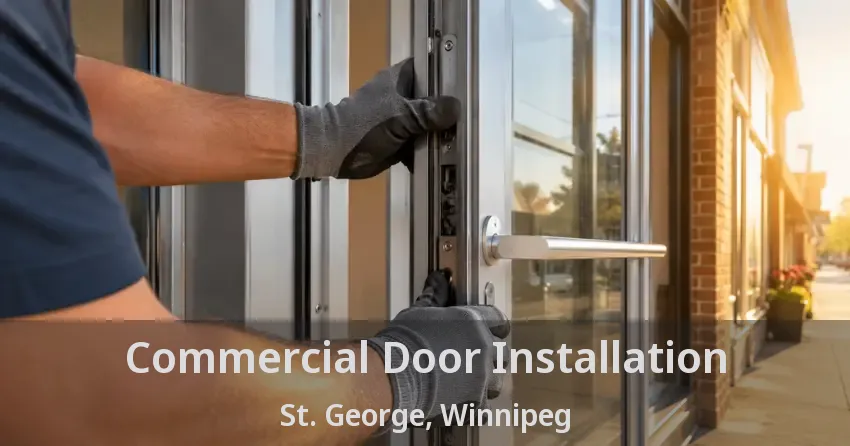 Commercial Door Installation St. George, Winnipeg - MB
