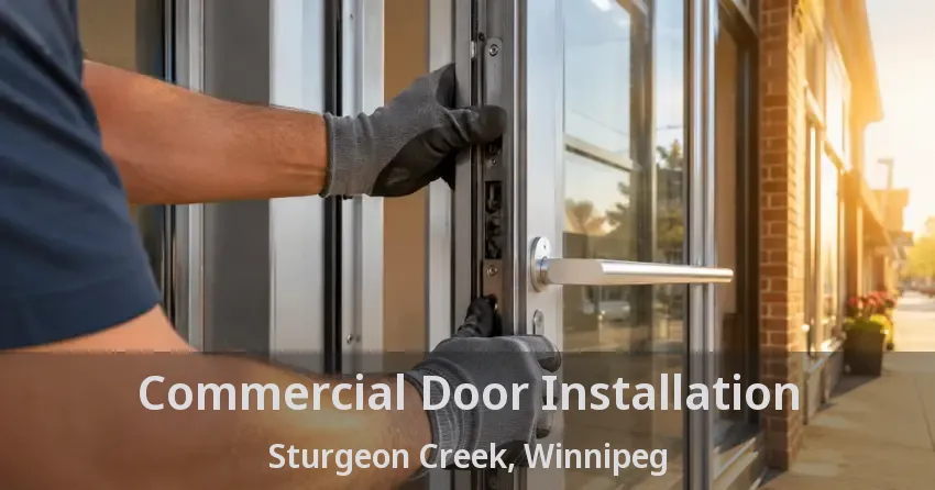 Commercial Door Installation Sturgeon Creek, Winnipeg - MB