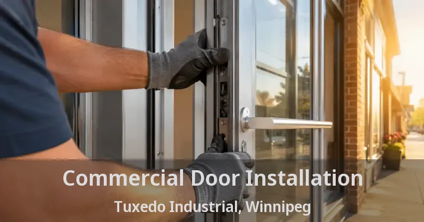 Commercial Door Installation Tuxedo Industrial, Winnipeg - MB