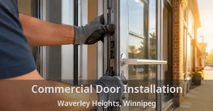 Commercial Door Installation Waverley Heights, Winnipeg - MB