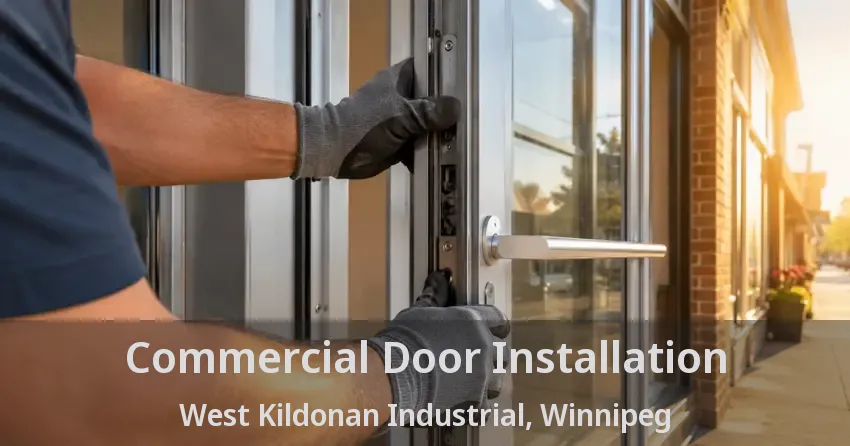 Commercial Door Installation West Kildonan Industrial, Winnipeg - MB