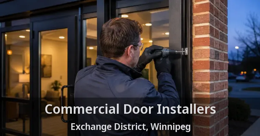 Commercial Door Installers Exchange District, Winnipeg - MB