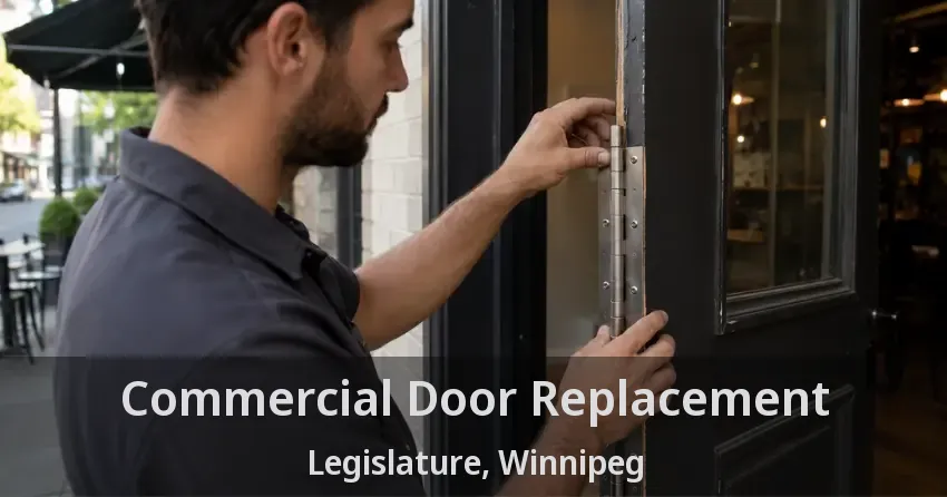 Commercial Door Replacement Legislature, Winnipeg - MB