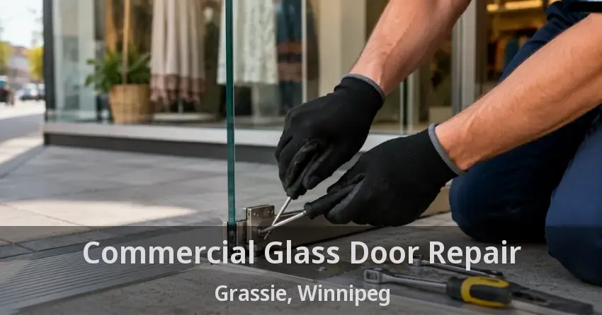 Commercial Glass Door Repair Grassie, Winnipeg - MB