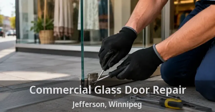 Commercial Glass Door Repair Jefferson, Winnipeg - MB