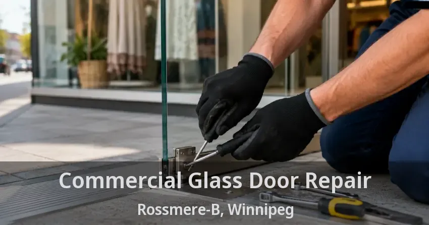 Commercial Glass Door Repair Rossmere-B, Winnipeg - MB