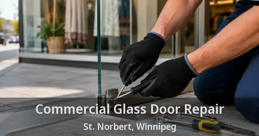 Commercial Glass Door Repair St. Norbert, Winnipeg - MB