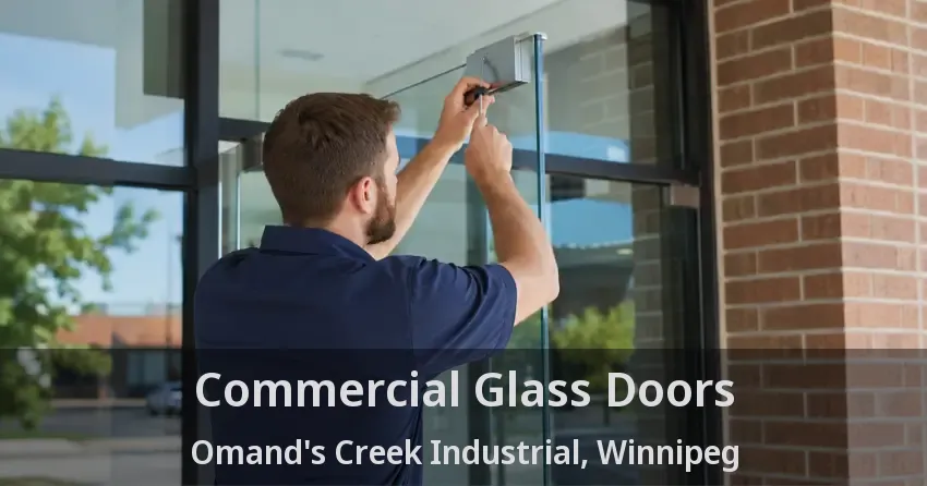 Commercial Glass Doors Omand's Creek Industrial, Winnipeg - MB