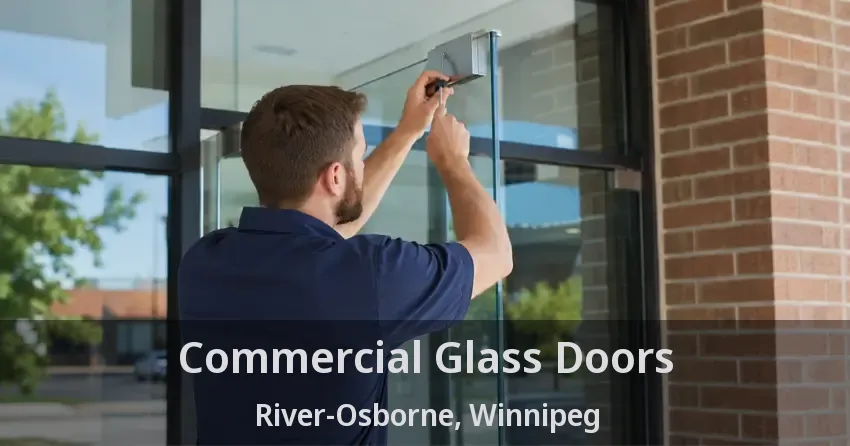 Commercial Glass Doors River-Osborne, Winnipeg - MB