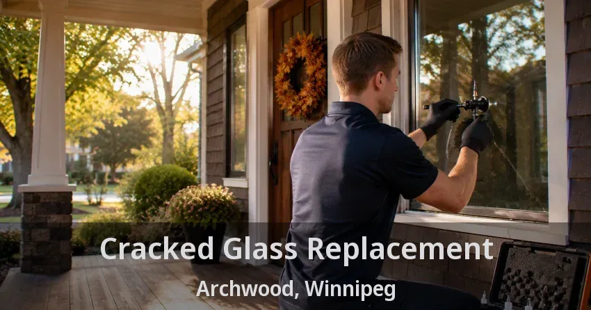 Cracked Glass Replacement Archwood, Winnipeg - MB