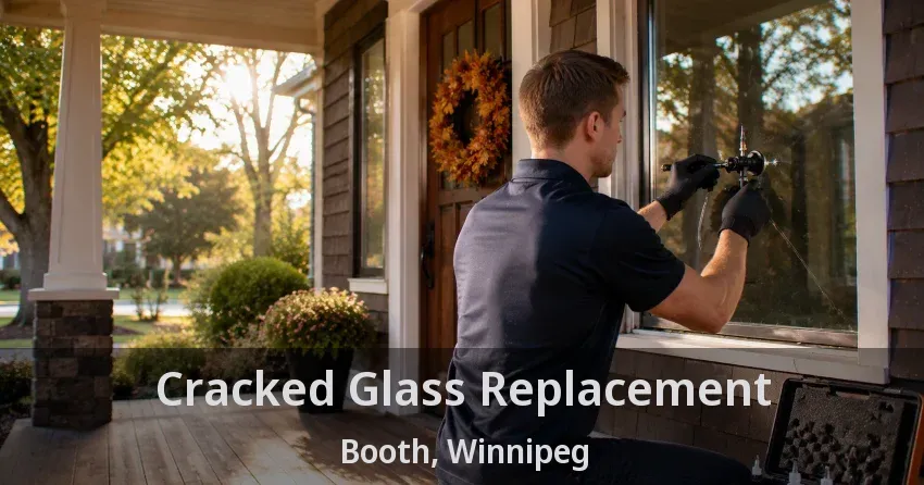 Cracked Glass Replacement Booth, Winnipeg - MB