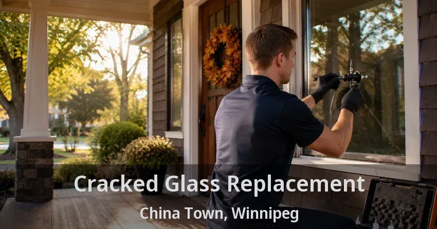 Cracked Glass Replacement China Town, Winnipeg - MB