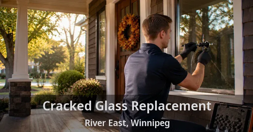 Cracked Glass Replacement River East, Winnipeg - MB