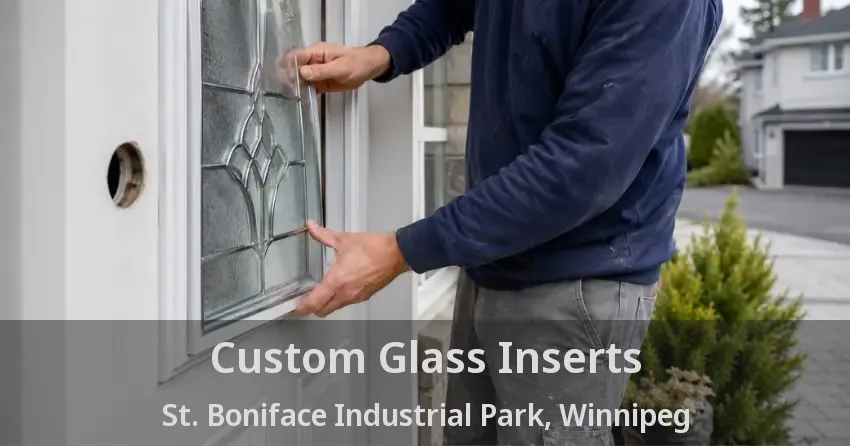 Custom Glass Inserts St. Boniface Industrial Park, Winnipeg - MB