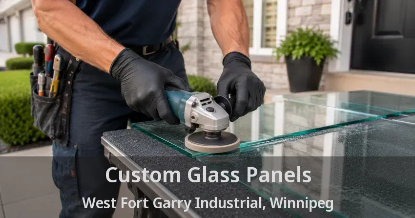 Custom Glass Panels West Fort Garry Industrial, Winnipeg - MB