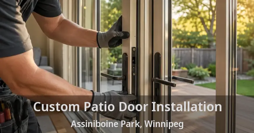Custom Patio Door Installation Assiniboine Park, Winnipeg - MB