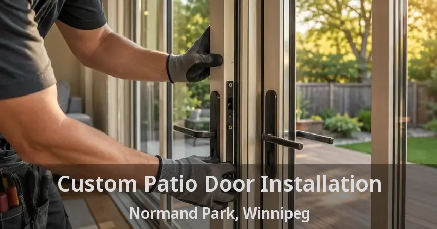 Custom Patio Door Installation Normand Park, Winnipeg - MB