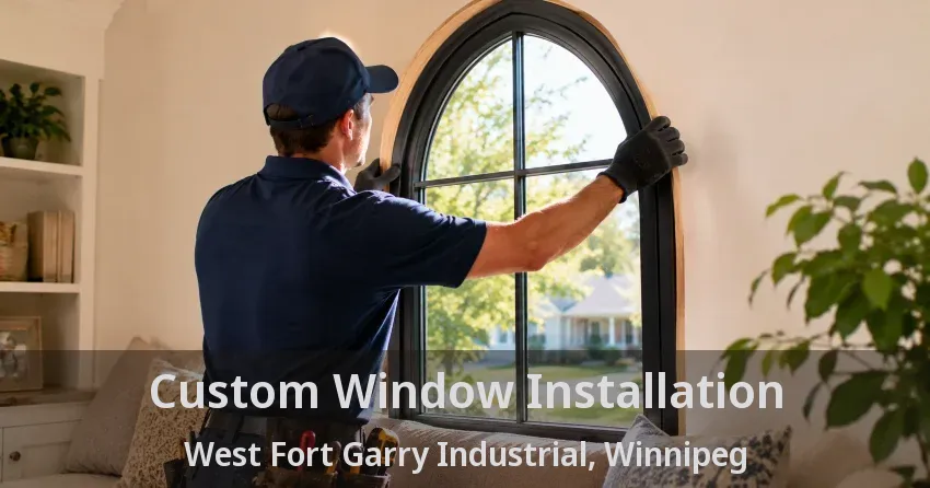Custom Window Installation West Fort Garry Industrial, Winnipeg - MB