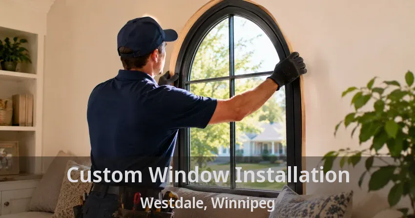 Custom Window Installation Westdale, Winnipeg - MB