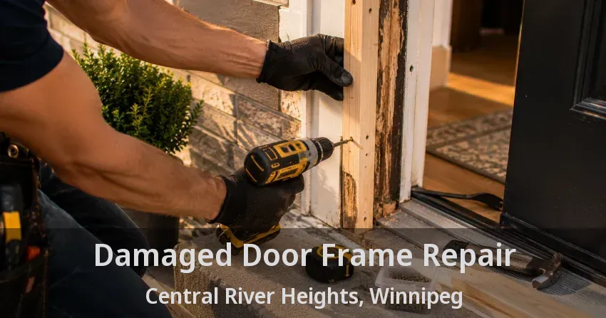 Damaged Door Frame Repair Central River Heights, Winnipeg - MB