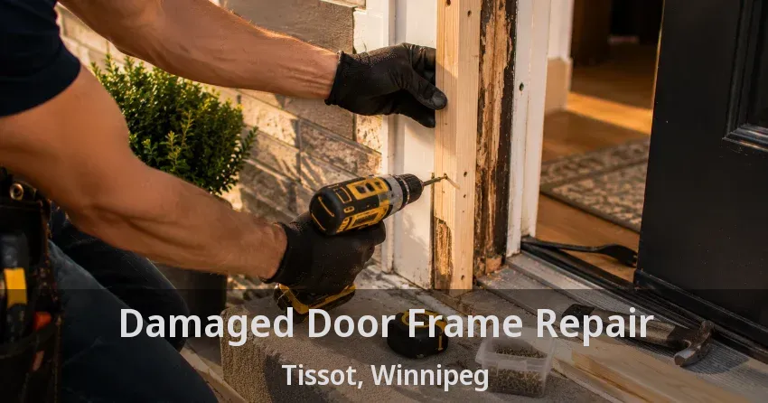 Damaged Door Frame Repair Tissot, Winnipeg - MB