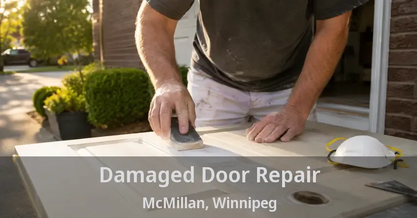 Damaged Door Repair McMillan, Winnipeg - MB