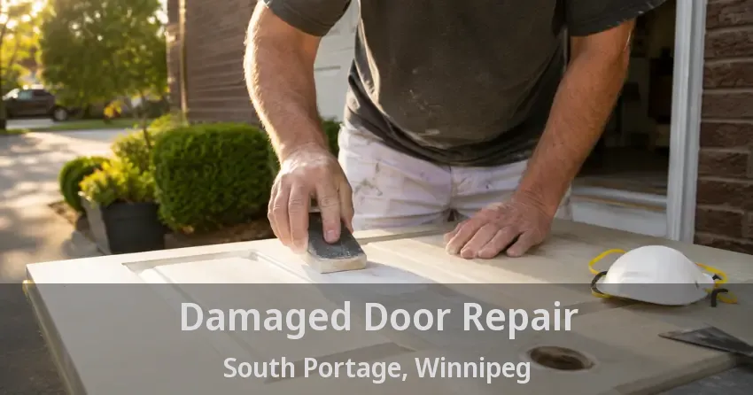 Damaged Door Repair South Portage, Winnipeg - MB