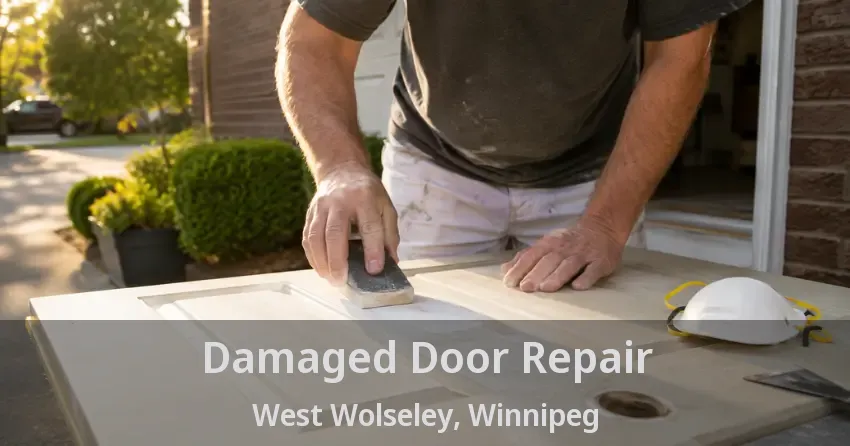 Damaged Door Repair West Wolseley, Winnipeg - MB