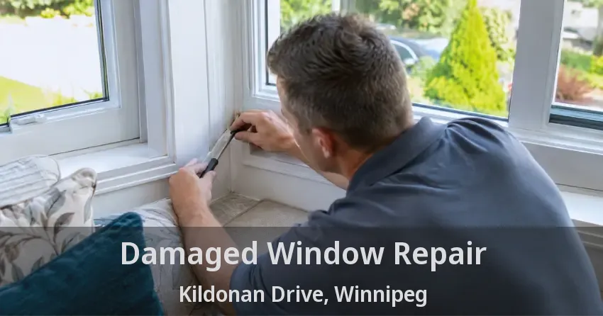 Damaged Window Repair Kildonan Drive, Winnipeg - MB