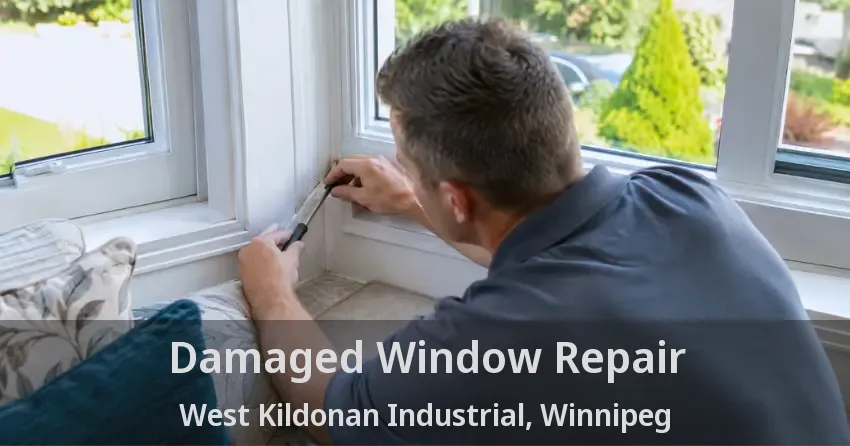 Damaged Window Repair West Kildonan Industrial, Winnipeg - MB