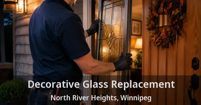Decorative Glass Replacement North River Heights, Winnipeg - MB
